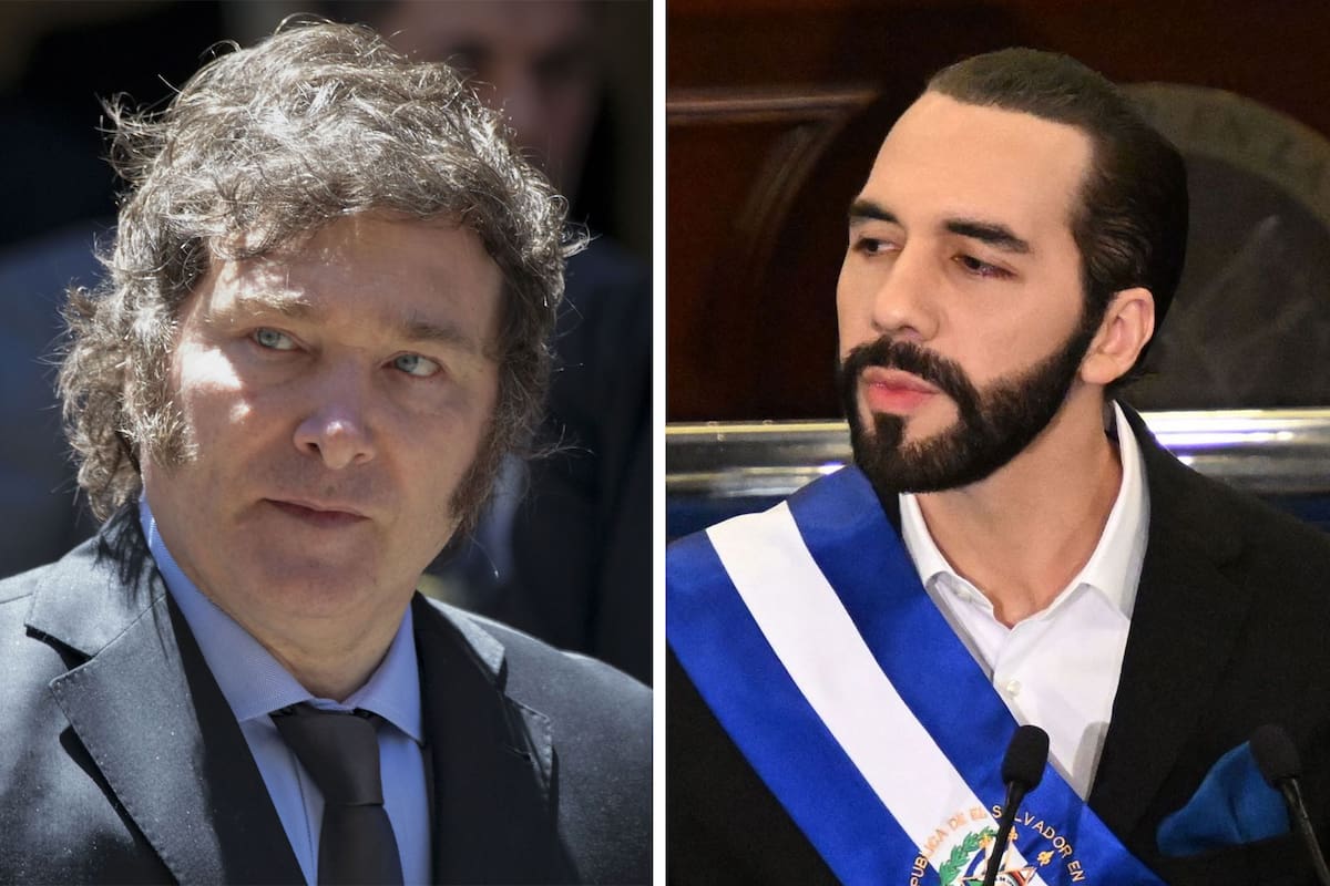 Javier Milei y Nayib Bukele