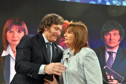 Javier Milei y Patricia Bullrich