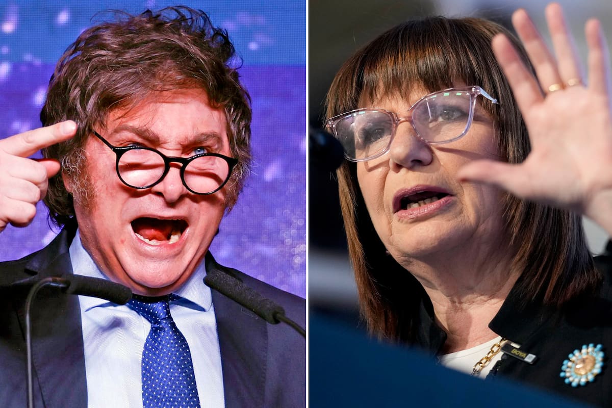 Javier Milei y Patricia Bullrich