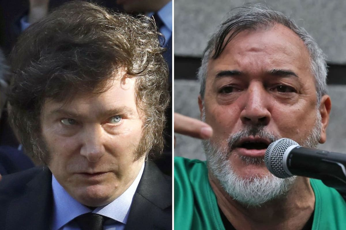 Javier Milei y Rodolfo Aguiar