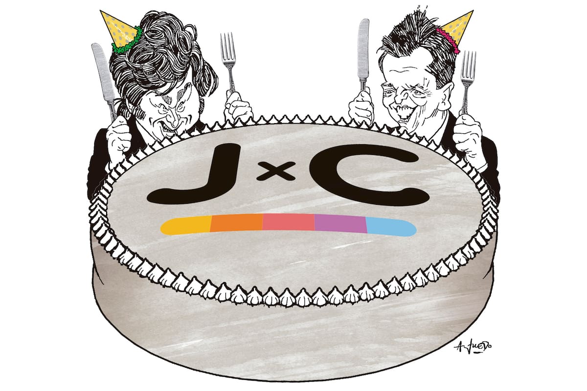 Javier Milei y Sergio Massa