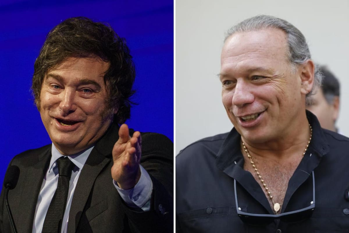 Javier Milei y Sergio Berni