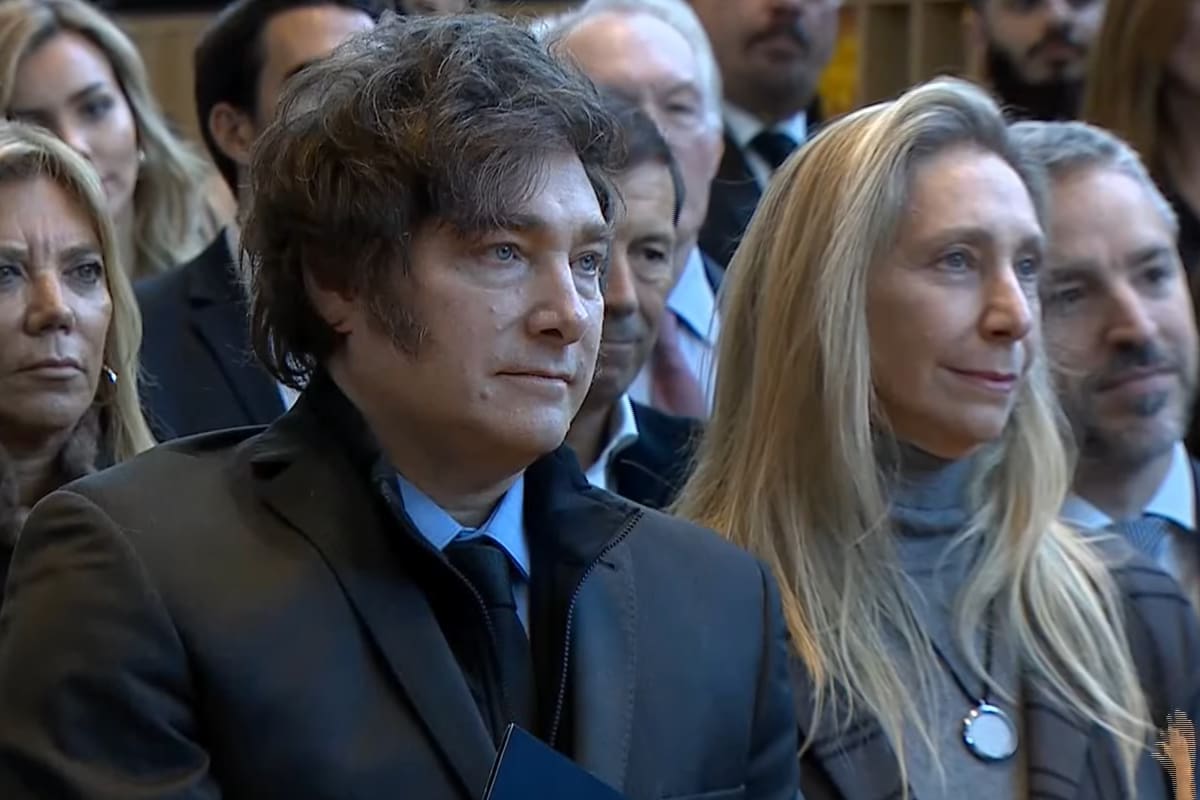 Javier Milei y su hermana, Karina