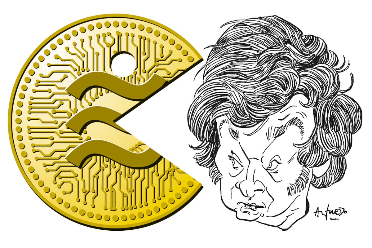 Javier Milei y una criptomoneda