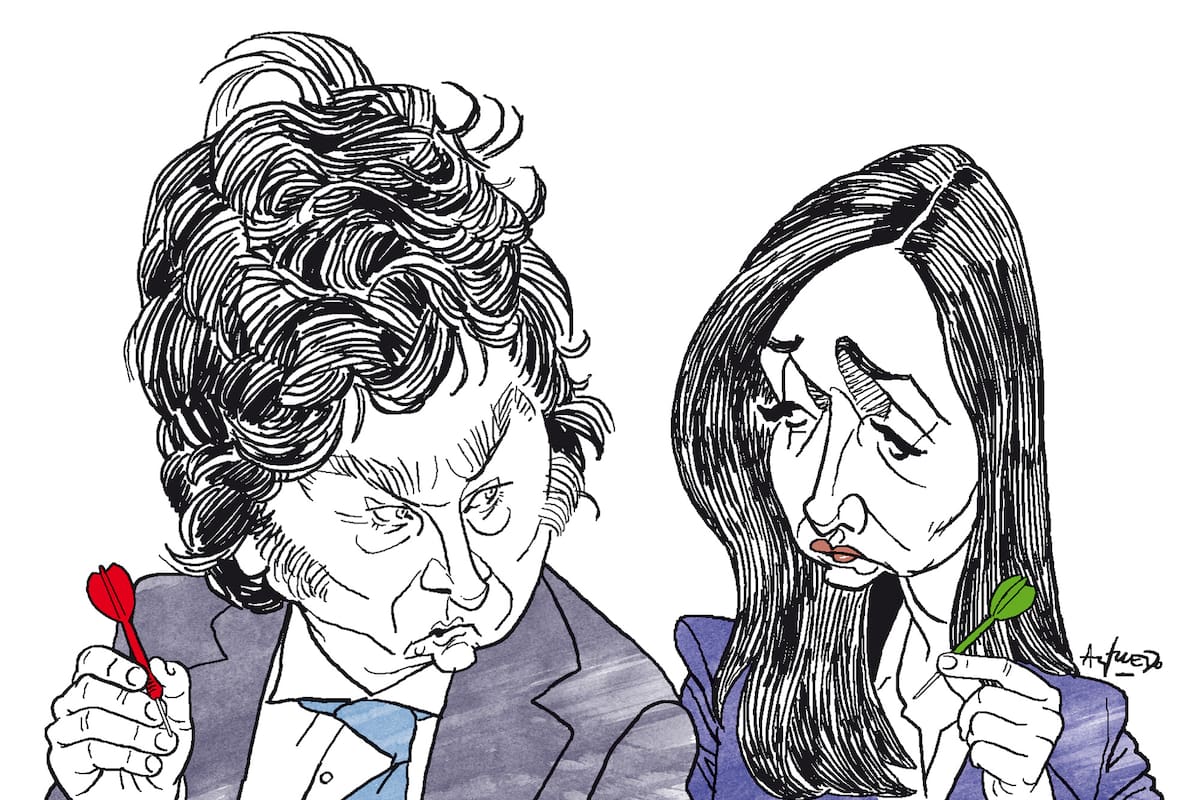 Javier Milei y Victoria Villarruel