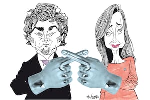 Javier Milei y Victoria Villarruel