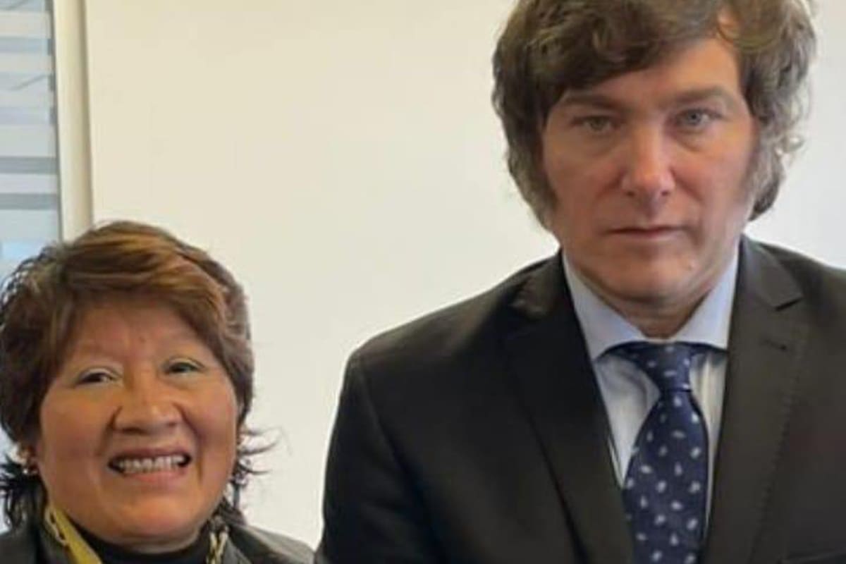 Javier Milei y Vilma Bedia