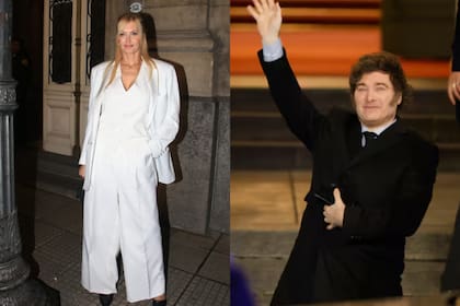 Javier Milei y Yuyito González asistieron juntos al Teatro Colón
