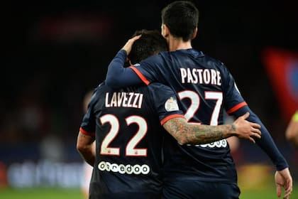 Javier, muy cerca de Ezequiel Lavezzi, un "hermano"