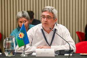 Javier Rodríguez, ministro de Desarrollo Agrario de Buenos Aires en el Consejo Federal Agropecuario (CFA)