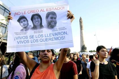 Javier Salomón Aceves Gastélum, Jesús Daniel Díaz García y Marco Francisco García Ávalos estuvieron desaparecidos un mes