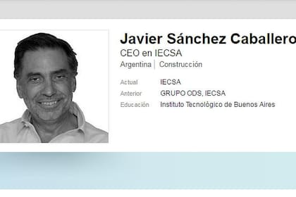 Javier Sáncez Caballero, ex CEO de IECSA