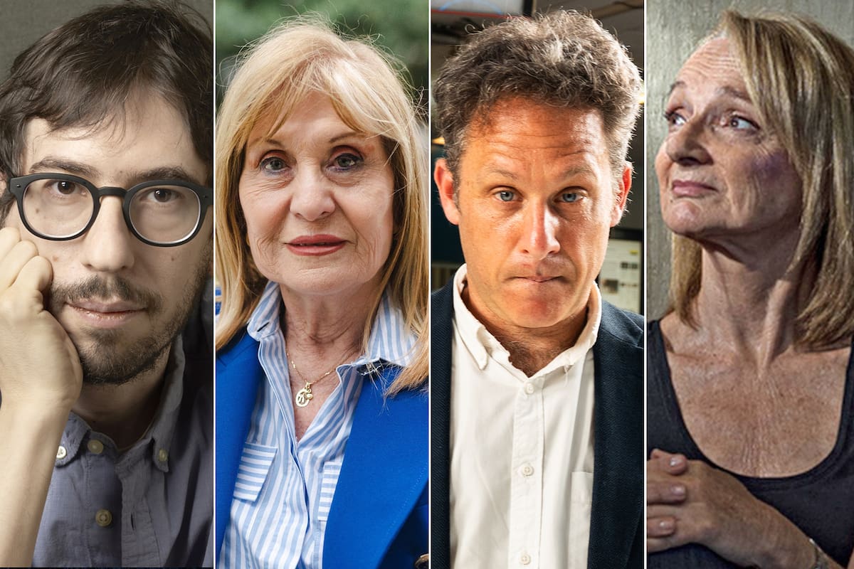 Javier Sinay, Silvia Plager, Martín Sivak y María Inés Krimer participan de la Feria del Libro Judío