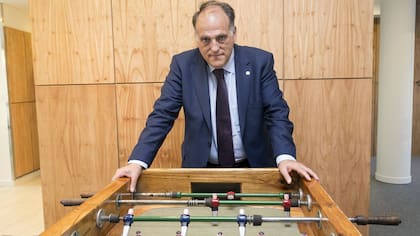 Javier Tebas, presidente de la Liga y hombre que quiso incursionar en el negocio del fútbol argentino