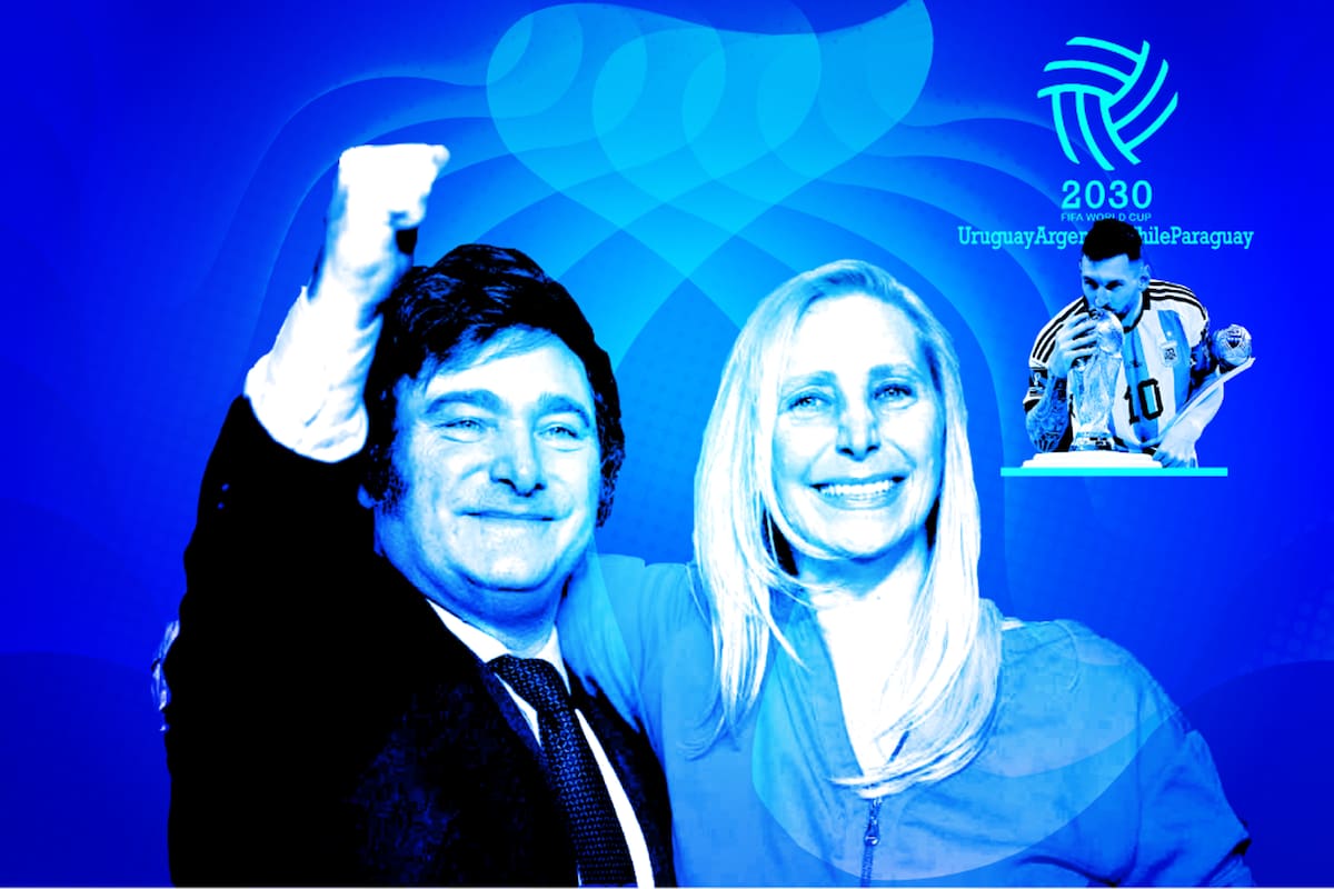 Javier y Karina Milei