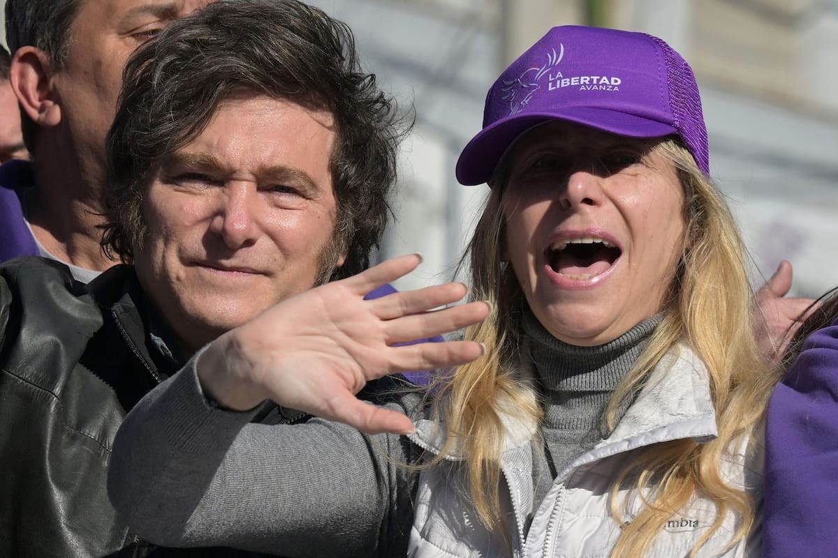 Javier y Karina Milei
