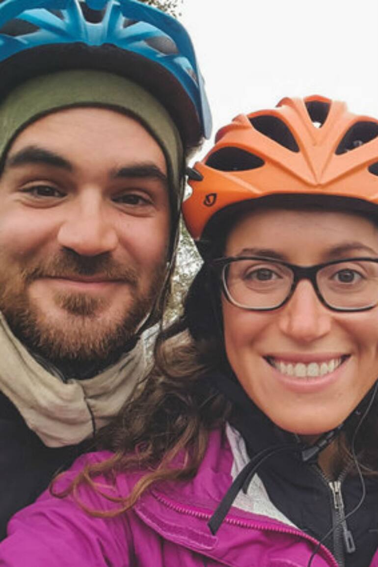 Jay Austin y Lauren Geoghegan iniciaron su viaje en julio de 2017 y llegaron a Europa en diciembre