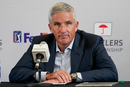 Jay Monahan, comisionado del PGA Tour, tuvo idas y vueltas en la sinuosa relación con el LIV Golf