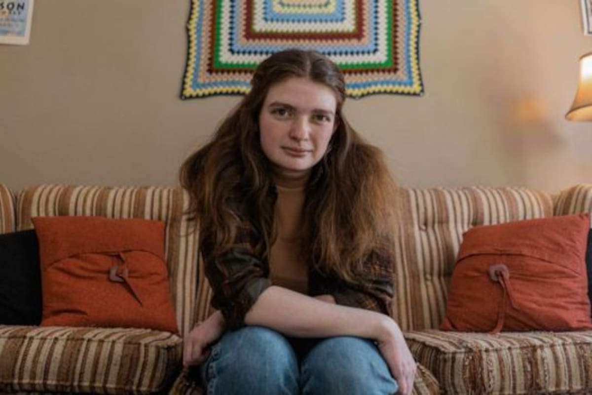 Jaz Brisack, de 26 años fue una de las primeras líderes de las luchas sindicales en Starbucks en Búfalo, Nueva York, en 2021