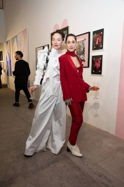 Jazmín Calcarami y Bárbara Arcuschin
