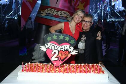 Jazmín Chebar y Claudio Drescher