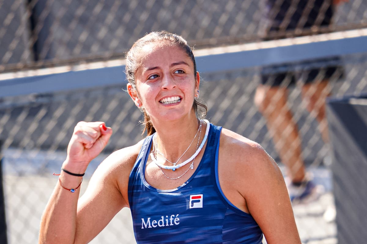 Jazmín Ortenzi le dio el primer punto al equipo argentino en Guadalajara