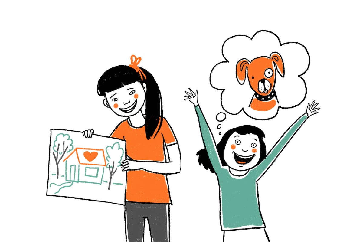 Jazmín y Lourdes viven en un hogar de Chaco