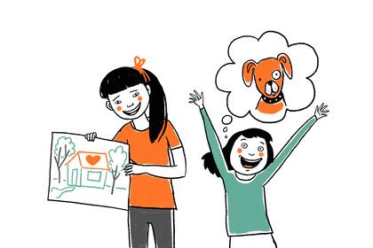 Jazmín y Lourdes viven en un hogar de Chaco