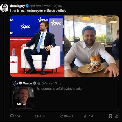 JD Vance amenazó con deportar a un crítico de moda que se burlaba de sus pantalones