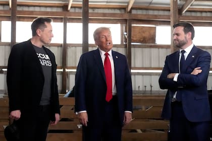 JD Vance dijo que espera que las tensiones entre el presidente y el empresario cesen y que todo vuelva a la "normalidad" (AP Foto/Alex Brandon, Archivo)