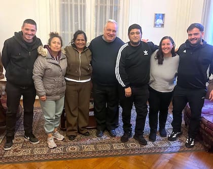 La mesa ejecutiva de la Unión de Trabajadores de la Economía Popular (UTEP) visitó al presidente del Episcopado, monseñor Marcelo Colombo