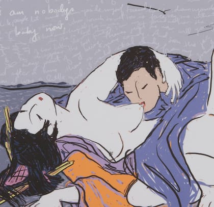 Je ne suis plus le bébé de personne (Im Nobodys Baby Now) - detalle