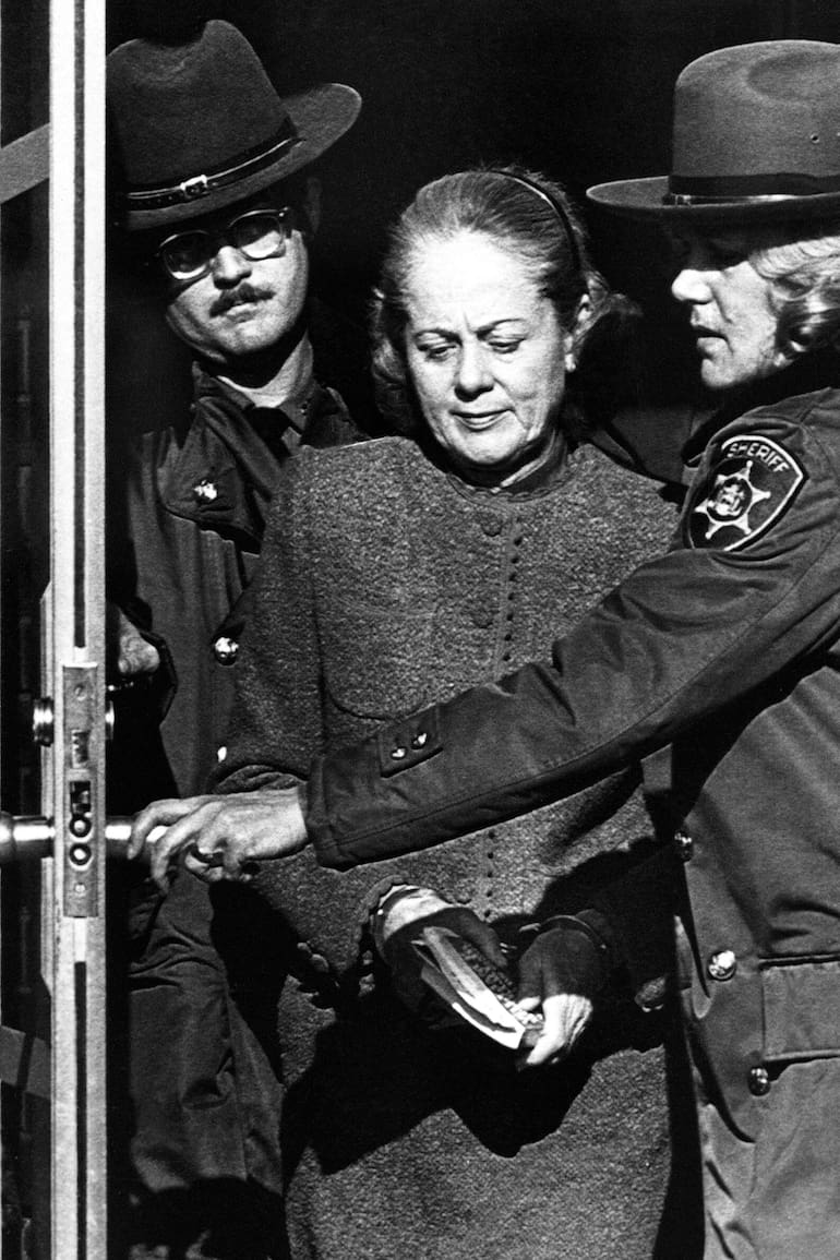 Jean Harris, detenida por el asesinato del doctor Tarnower, autor de la Dieta Scarsdale