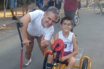 Jean Maggi, el reconocido deportista con discapacidad motriz, es parte fundamental del proyecto mendocino que busca contagiar a todo el país.