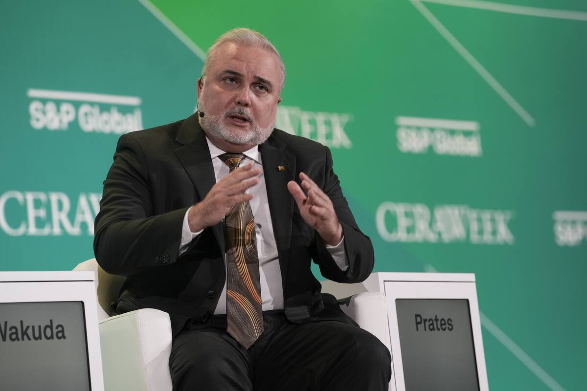 Jean Paul Prates, CEO de Petrobras, en la CERAWeek by S&P Global