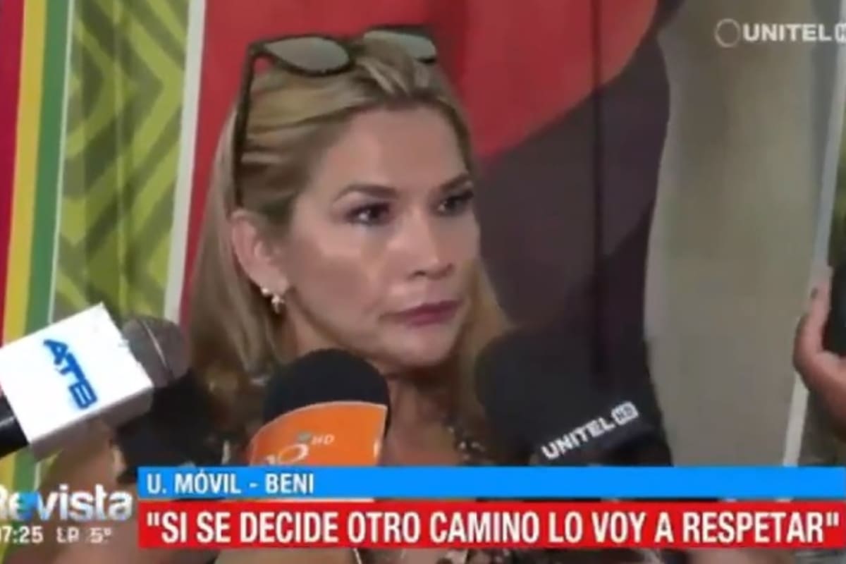 Jeanine Añez, senadora de la oposición y posible sucesora del mandato de Estado en Bolivia
