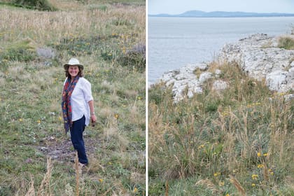 Jeanine Beare comenzó su emprendimiento de venta de semillas a partir de los paseos y caminatas que realizaba al campo y la costa uruguaya.