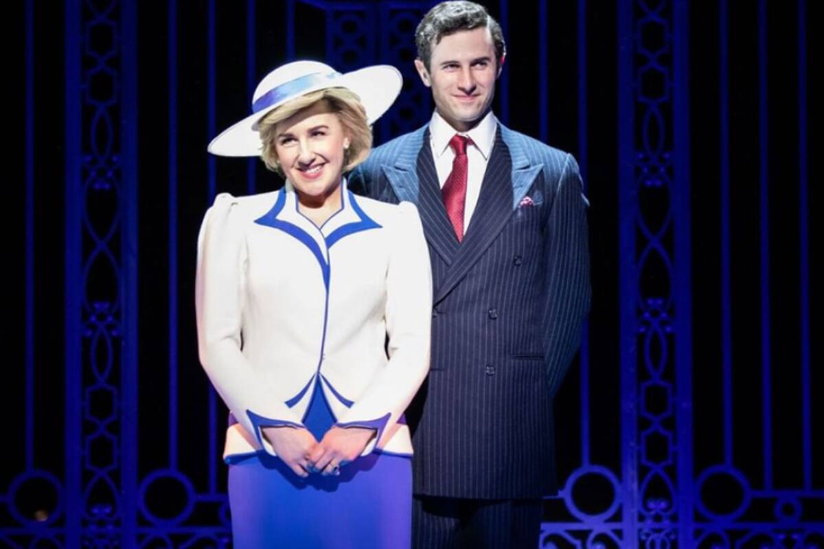 Jeanna de Waal y Roe Hartrampf en Diana: el musical