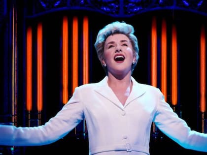 Jeanna de Wall, la peor actriz del año por su labor en Diana, el musical.
