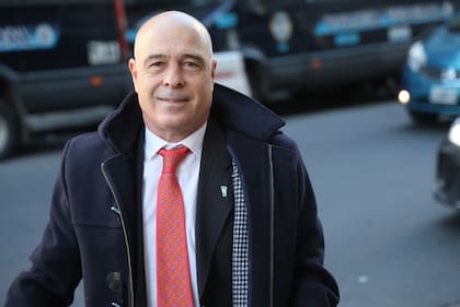 El presidente provisional, Bartolomé Abdala