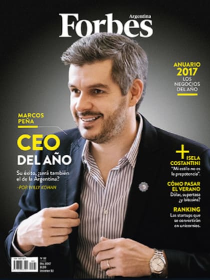 Jefe Gabinete Marcos Peña revista Forbes Argentina