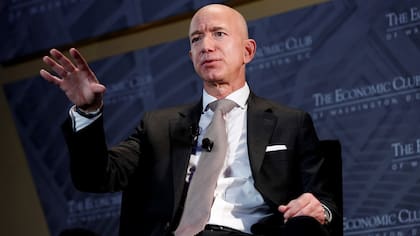 Jeff Bezos es el hombre más rico del mundo con una fortuna de alrededor de US$200.000 millones