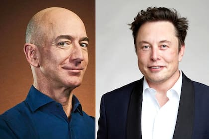 Jeff Bezos, es el principal inversionista de Rivian y Elon Musk, el visionario detrás de Tesla
