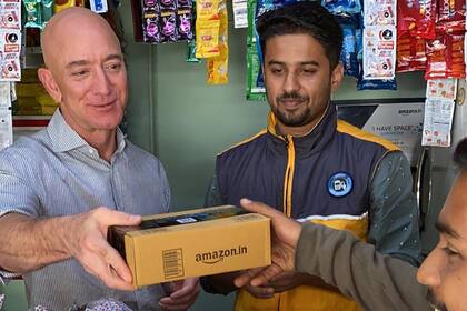 Jeff Bezos, fundador de Amazon, y el hombre más rico del mundo