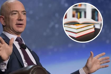 Jeff Bezos y los 12 libros que lo marcaron (Foto: Archivo)