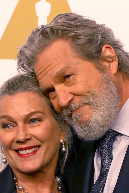 Jeff Bridges y su esposa, Susan Geston con quien lleva más de 45 años juntos