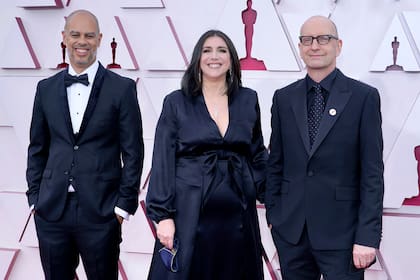 Jeff Collins, Stacey Sher y Steven Soderbergh, los productores del Oscar 2021