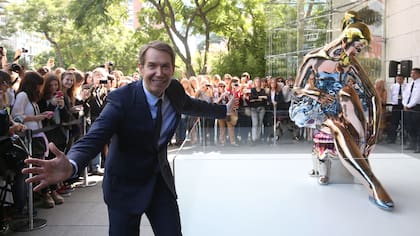 Jeff Koons y su Ballerina en Malba