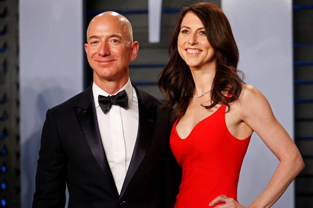 Jeff y MacKenzie Bezos estuvieron juntos por más de 25 años.