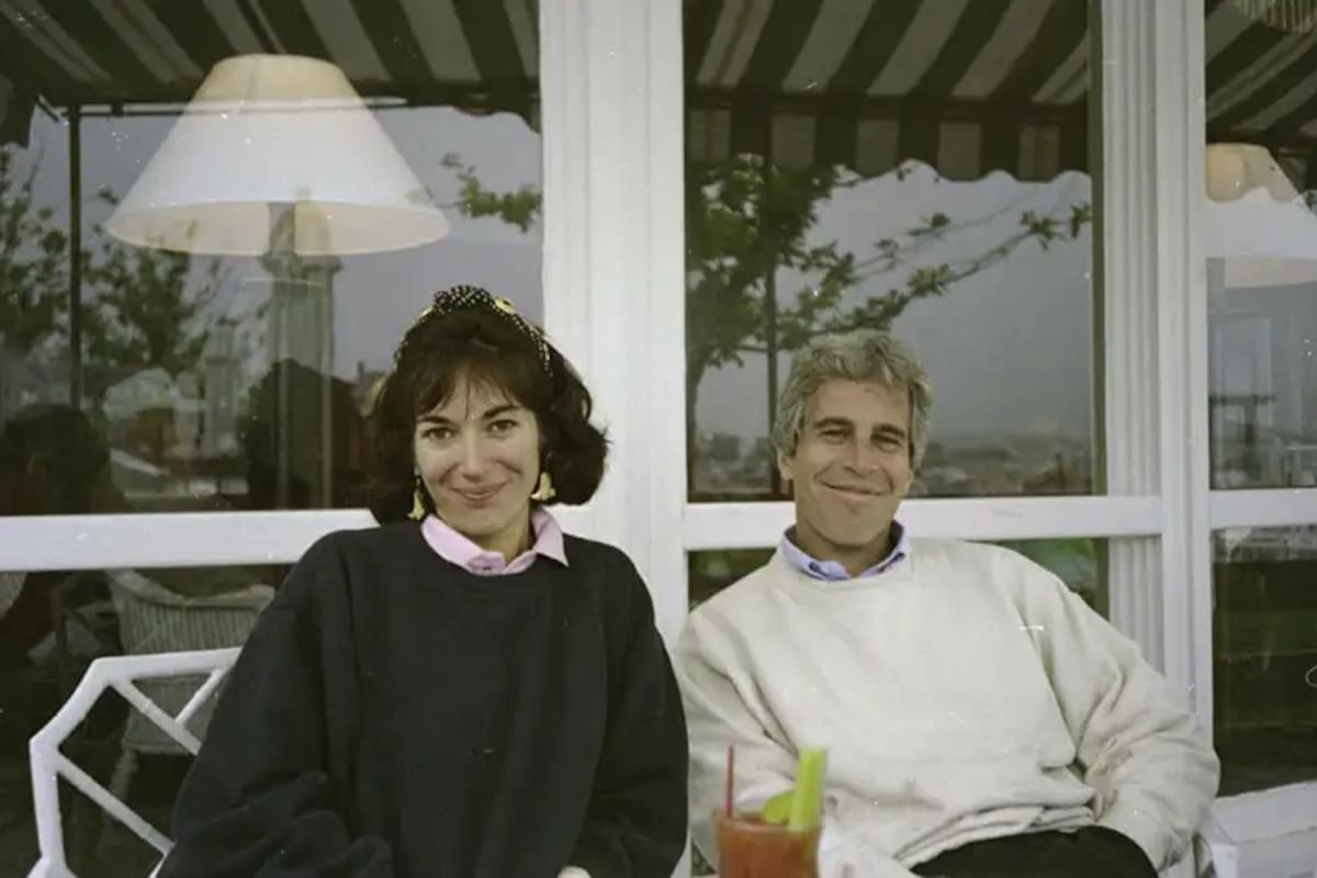 Jeffrey Epstein y Ghislaine Maxwell